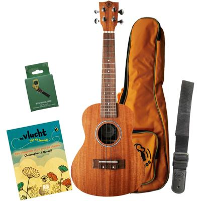 BumbleBee BUC30 Concert Ukulele Pack NL concert ukelele starterset met Nederlandstalig boekje