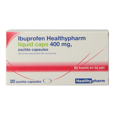 Ibuprofen 400mg liquid caps 20 Capsules
