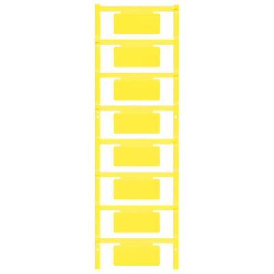 Weidmüller 1248630000 SM 19/42 K MC NE GE Apparaatmarkering Montagemethode: Plakken Markeringsvlak: 42 x 19 mm Geel Aantal markeringen: 40 40 stuk(s)