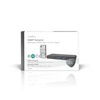 HDMI-Extractor | HDMI Input | TosLink Female / 2x HDMI Output / 2x RCA / 3.5 mm | Maximale resolutie: 4K@60Hz | 18 Gbps | Metaal | Antraciet - thumbnail