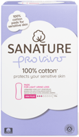 Sanature Pro Vivo 100% Katoen Verbanden voor Urineverlies Mini Plus - thumbnail