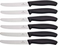 Victorinox Tafelmessen gekarteld ds 6st. - thumbnail