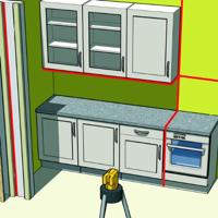 Stabila LAX 50, 2-pcs Kruislijnlaser Incl. statief Reikwijdte (max.): 10 m - thumbnail