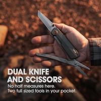 Multifuncitonele mes True Dual Cutter tru-mtl-0002-g 2 in 1 - thumbnail