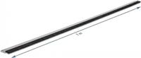 Delock 66649 19 inch Afdekking met borstels voor patchkast Aluminium, Zwart - thumbnail