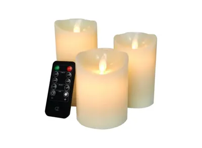 FlinQ Oplaadbare Kaarsenset - Paraffine - Set van 3 Kaarsen - Oplaadbaar FlinQ Oplaadbare Kaarsenset - Paraffine - Set van 3 Kaarsen - Oplaadbaar