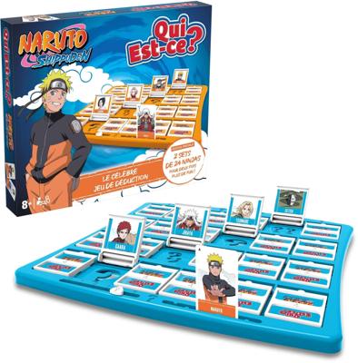WIE IS HET? Naruto Shippuden - Bordspel - WINNENDE ZETTEN - Vanaf 8 jaar