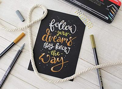 Stabilo viltstift - metallic koper (68/820)