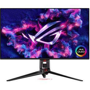 ASUS ROG Swift OLED PG32UCDM gaming monitor ― 32-inch (3840 x 2160) QD-OLED panel, 240 Hz, 0.03 ms (GTG), G-SYNC® compatible, custom heatsink, graphene film, uniform brightness, 90 W Type-C®