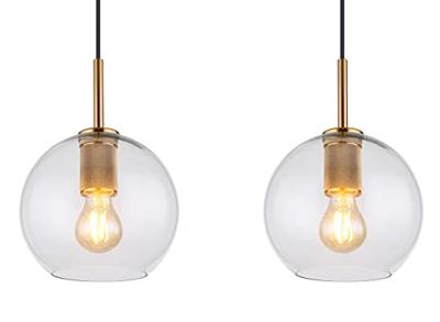 Globo Glazen hanglampAdara 3-lichts - 15462H2