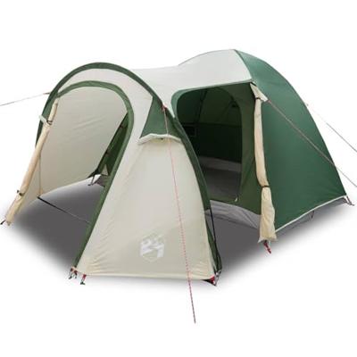 Koepeltent met dak met opslag Groen 384 x 254 x 170 cm