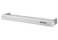 Metz Connect 130B11P0-E 24 poorten Netwerkpatchpaneel 483 mm (19) CAT 6A 1 HE Grijs Ingericht - thumbnail