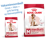 Royal Canin Medium Adult 7+ hondenvoer 15 kg - thumbnail