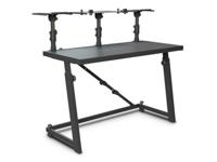 Gravity FDJT 01 dj- & studiomeubel met speaker & laptop trays - thumbnail