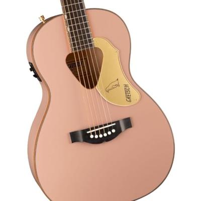 Gretsch G5021E Rancher Penguin Shell Pink elektrisch-akoestische westerngitaar