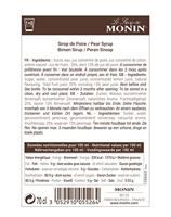 Monin siroop peer (700 ml) - thumbnail