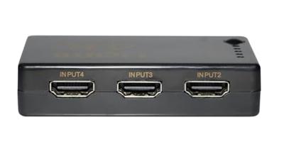 Maxtrack CS 1-5 L HDMI-switch Met afstandsbediening Zwart