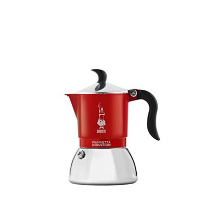 Italiaanse Koffiepot Bialetti FIAMMETTA INDUCTI Rood Roestvrij staal 2 Koppar