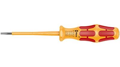 Wera 1060 i VDE-geïsoleerde Kraftform sleuf-schroevendraaier, 0.4 x 2.5 x 80 mm - 05051580001 - thumbnail