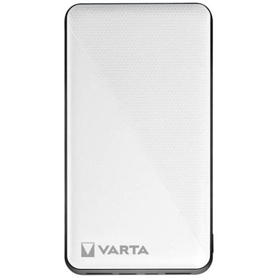 Varta Power Bank Energy 15000 Powerbank 15000 mAh LiPo USB-C, Micro-USB Wit/zwart Gelijktijdig laden en ontladen Varta Power Bank Energy 15000 Powerbank 15000 mAh LiPo USB-C, Micro-USB Wit/zwart Gelijktijdig laden en ontladen