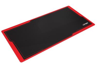 Nitro Concepts DM12 Gaming muismat Zwart, Rood
