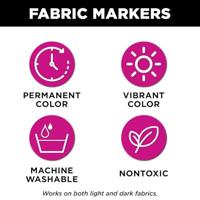 Tulip • textielstiften dekkend rainbow 15st. - thumbnail