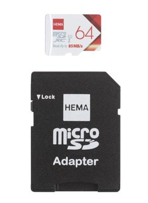 HEMA Micro SD geheugenkaart 64GB