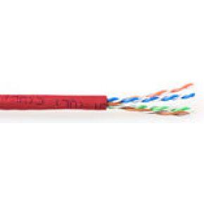 ACT EP385B CAT6 U/UTP PVC Patchkabel Soepel Rood - 305 meter