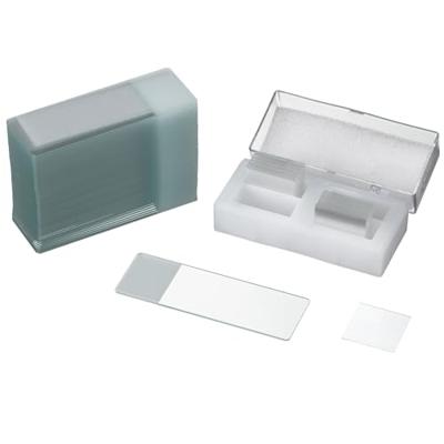 BRESSER Set objectglaasjes / dekglaasjes 50/100 gebruiksklaar, met Boro 3.3 dekglaasjes