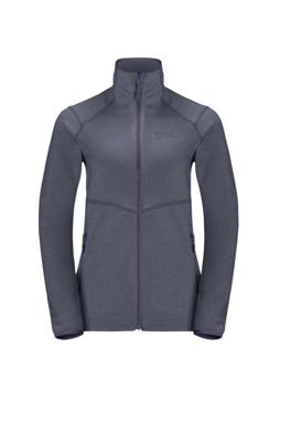 Jack wolfskin Fortberg Fz Dames Fleece Graphite S