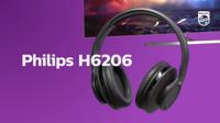 Bluetooth hoofdtelefoon Philips TAH6206BK/00 Zwart - thumbnail