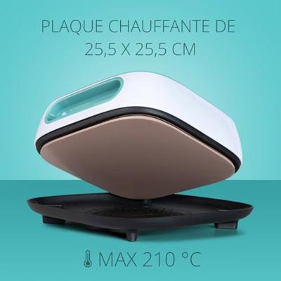 Loklik Easy Heat Press Verwarmingspers Turquoise
