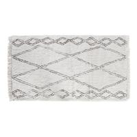 Tapijt Home ESPRIT Zwart Beige Boho 175 x 100 x 3 cm - thumbnail
