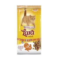 Versele-Laga Lara Adult met kalkoen en kip kattenvoer 2 x 10 kg - thumbnail