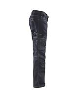 Blåkläder Service werkbroek denim stretch 14391141 | Marineblauw | Maat 50 - 7330509652084 - thumbnail