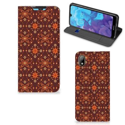 Huawei Y5 (2019) | Hoesje met Magneet | Batik Brown