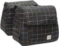 New Looxs dubbele fietstas Joli 37 liter 38 x 30 cm zwart - thumbnail