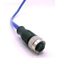 Mueller Electric C4C81M005 Sensor/actuator connector M12 Aantal polen (sensoren): 4 Bus, recht 5 m 1 stuk(s) - thumbnail