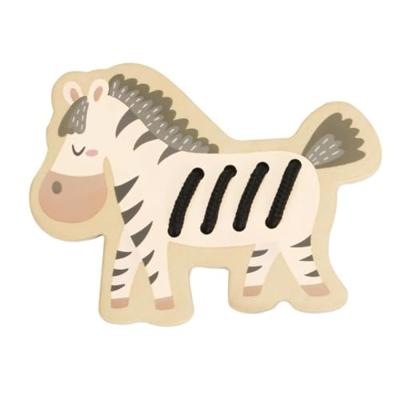 Classic World world rijgpuzzel wilde dieren, 10dlg. Classic World world rijgpuzzel wilde dieren, 10dlg.