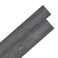 VidaXL Vloerplanken zelfklevend 2,51 m² 2 mm pvc zwart en wit - thumbnail