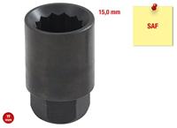 KS Tools 450.0367 12-kant remschijfdop voor SAF, 15 mm - thumbnail
