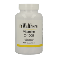 Walthers Vitamine C 1000 mg bioflav/rozenbottel 100 Tabletten - thumbnail