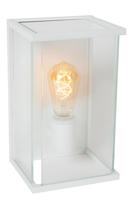 Lucide CLAIRE - Wandlamp Binnen/Buiten - 1xE27 - IP54 - Wit - thumbnail