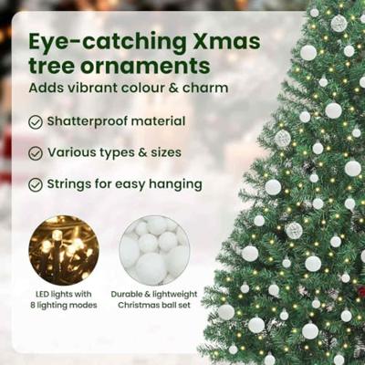 VidaXL Kunstmatig voorverlicht kerstboom met 300 led groen 210 cm pvc