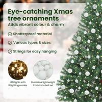 VidaXL Kunstmatig voorverlicht kerstboom met 300 led groen 210 cm pvc - thumbnail