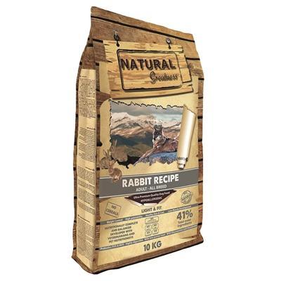 NATURAL GREATNESS RABBIT LIGHT & FIT RECIPE 10 KG