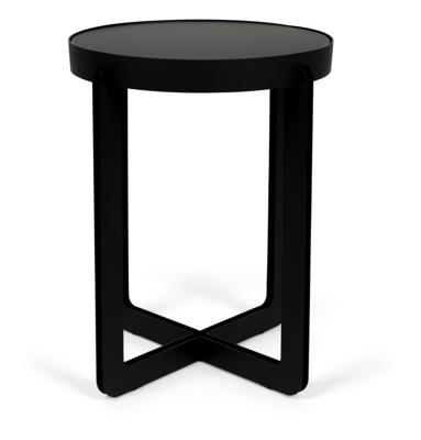 Zuiver Ronde Bijzettafel 'Centre' 43cm, kleur Zwart
