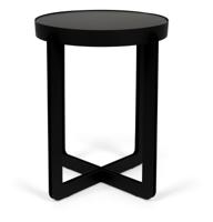 Zuiver Ronde Bijzettafel 'Centre' 43cm, kleur Zwart - thumbnail
