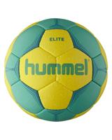 Hummel Ballen Elite handbal neongeel neon donker groen - thumbnail