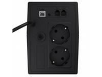 Green Cell UPS02 UPS Line-interactive 800 VA 480 W 2 AC-uitgang(en) - thumbnail